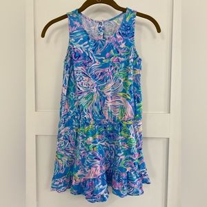 Lilly Pulitzer Kids Dress in Blue and Pink